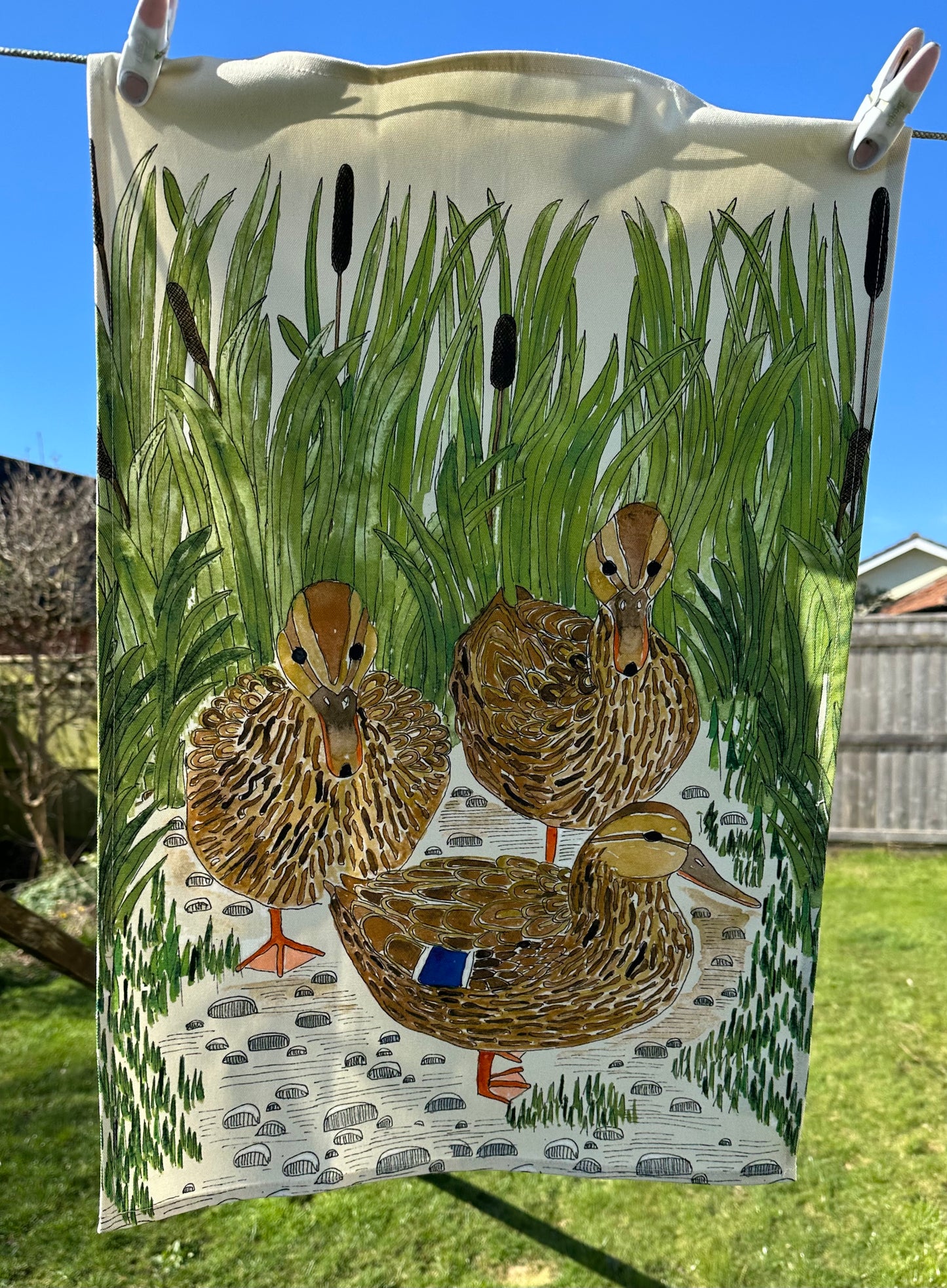 The Girls Tea Towel