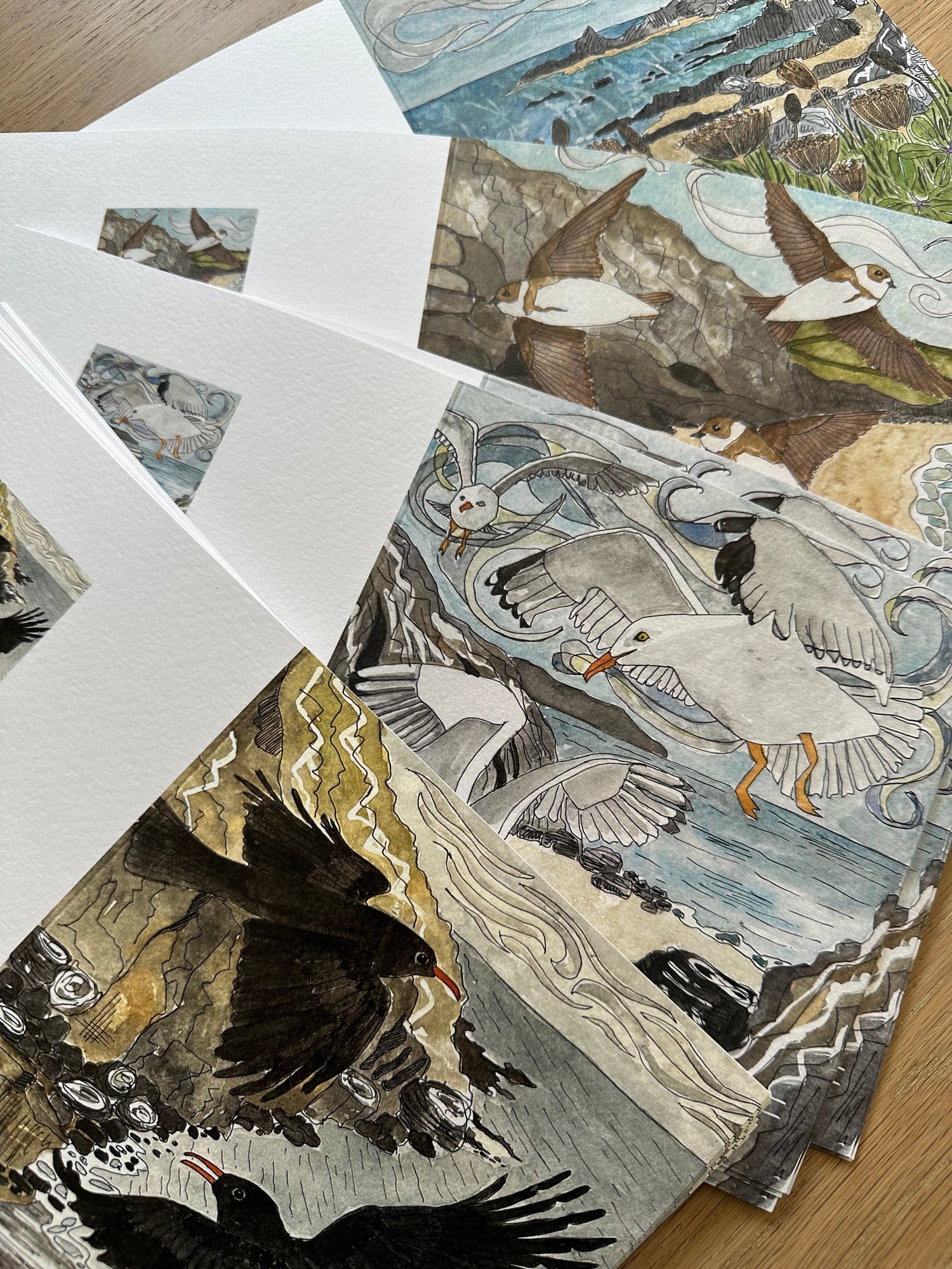 Coastal Greetings Cards