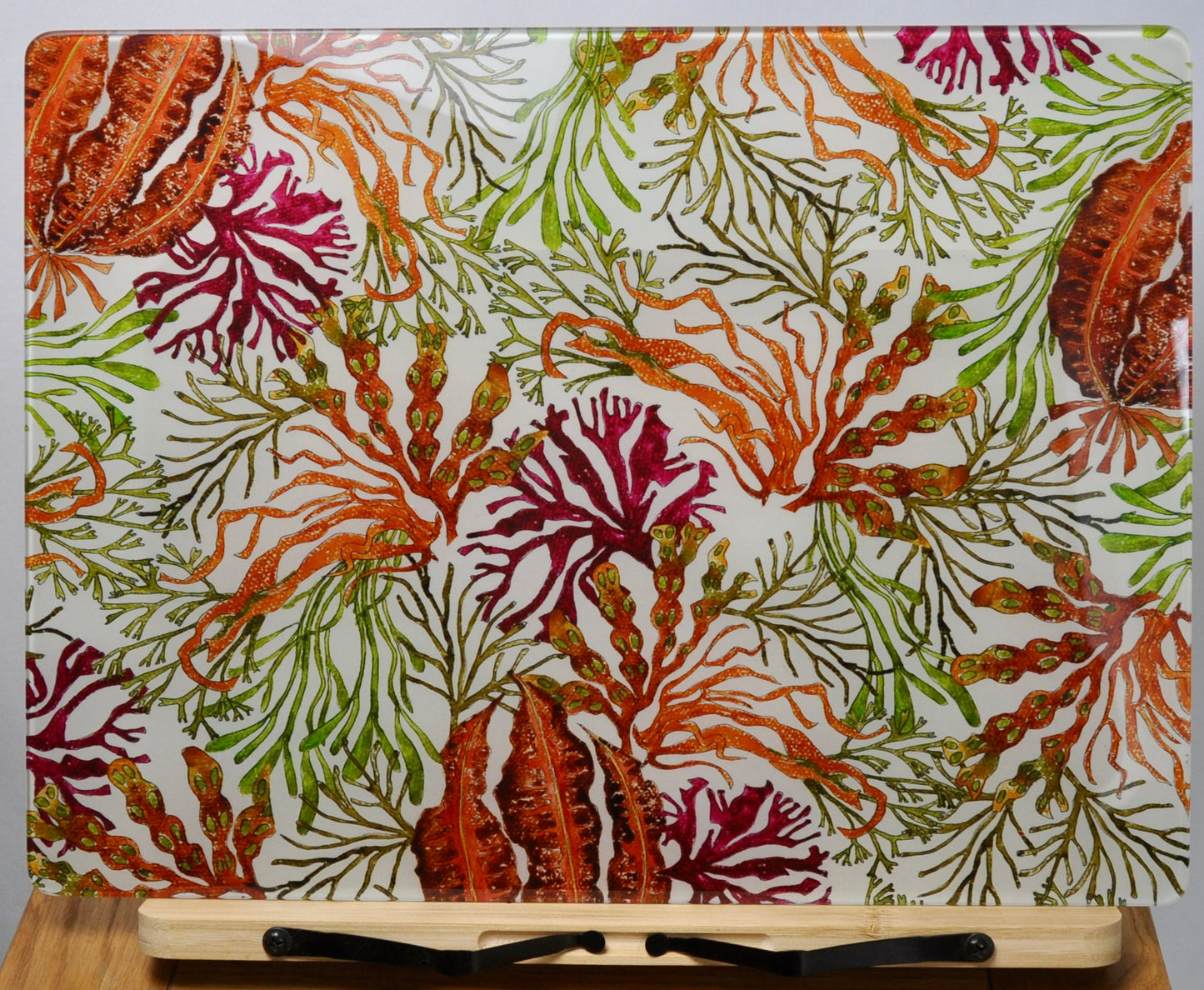 Sea Meadow - Toughened Glass Worktop Saver