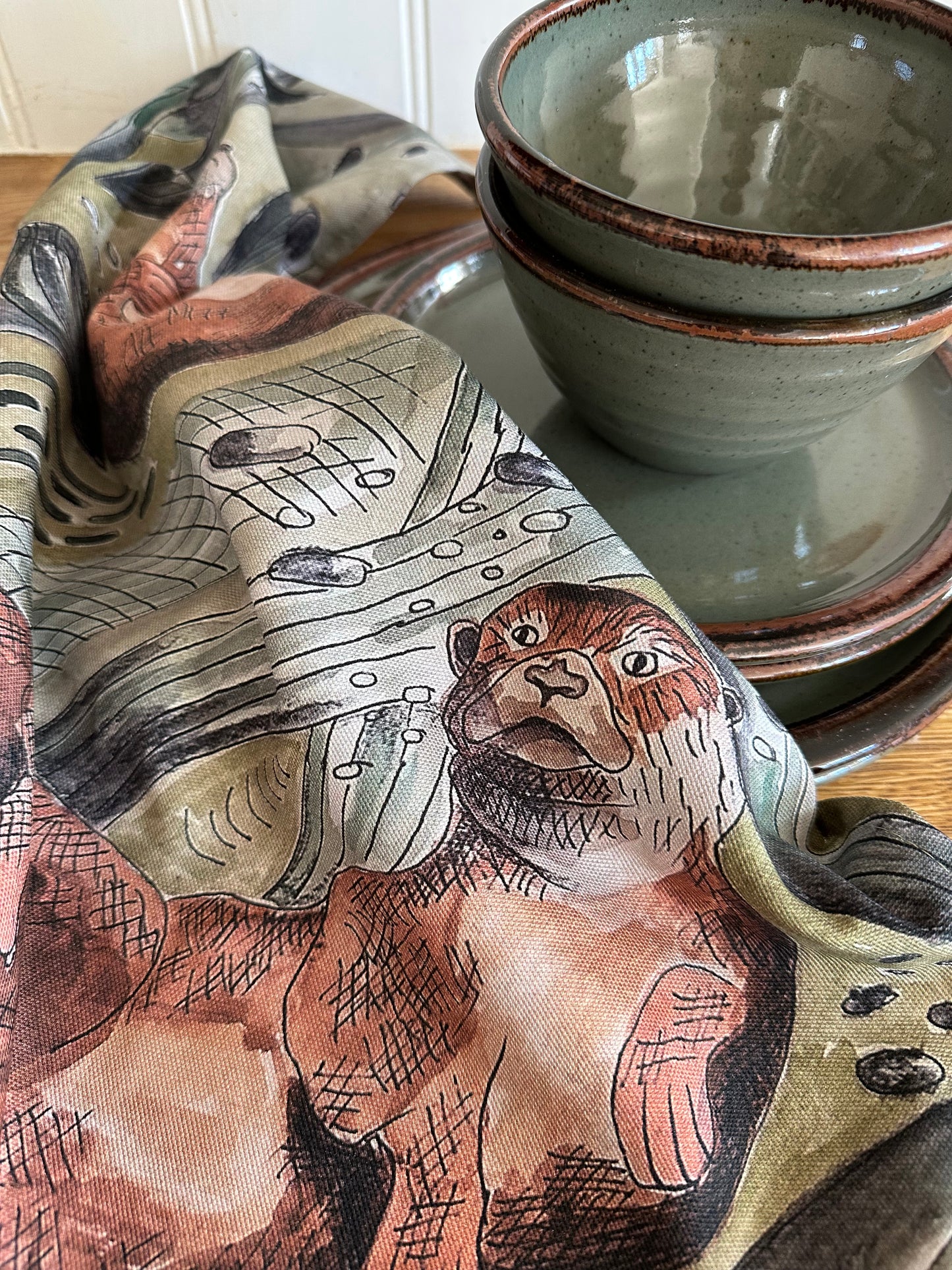 Otter Tea Towel