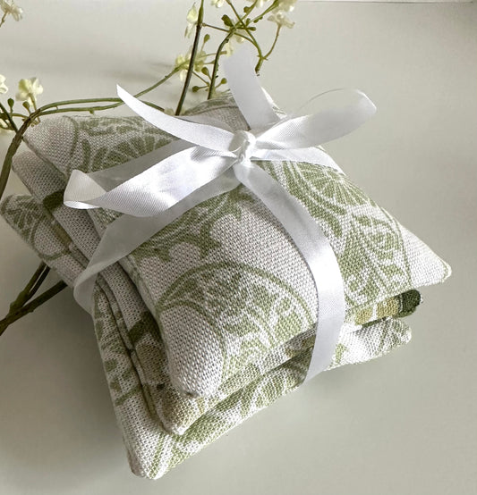 Lavender Sachets - Set of Three Green
