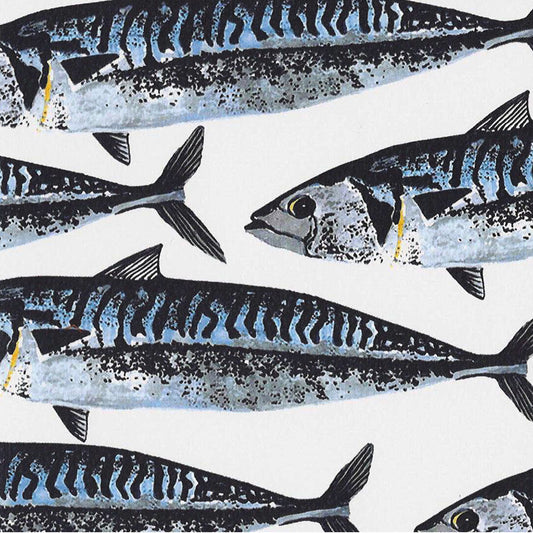 Mackerel Greeting Card